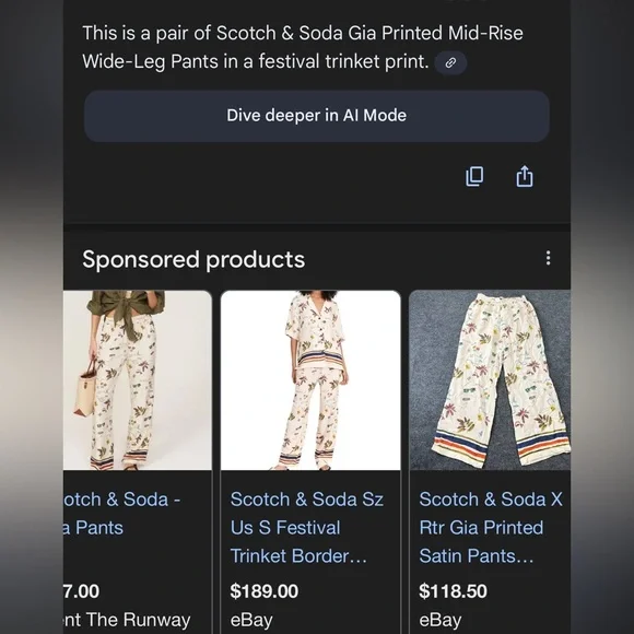 Scotch & Soda Gia Wide Leg Pants - Picture 9 of 9